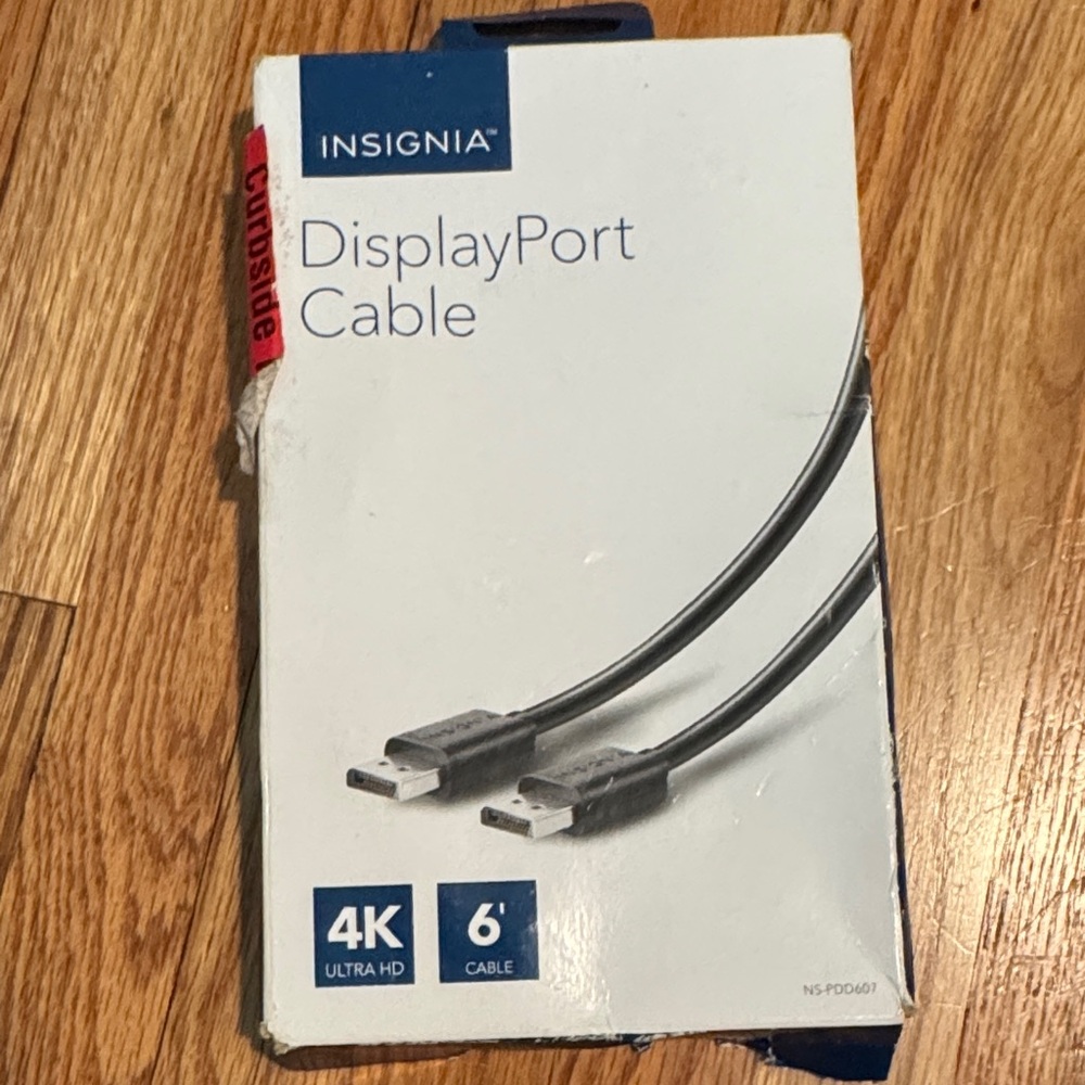 Insignia Black DisplayPort Cable